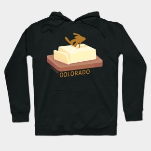 Snowboard Butter Carving | Keystone Colorado Hoodie